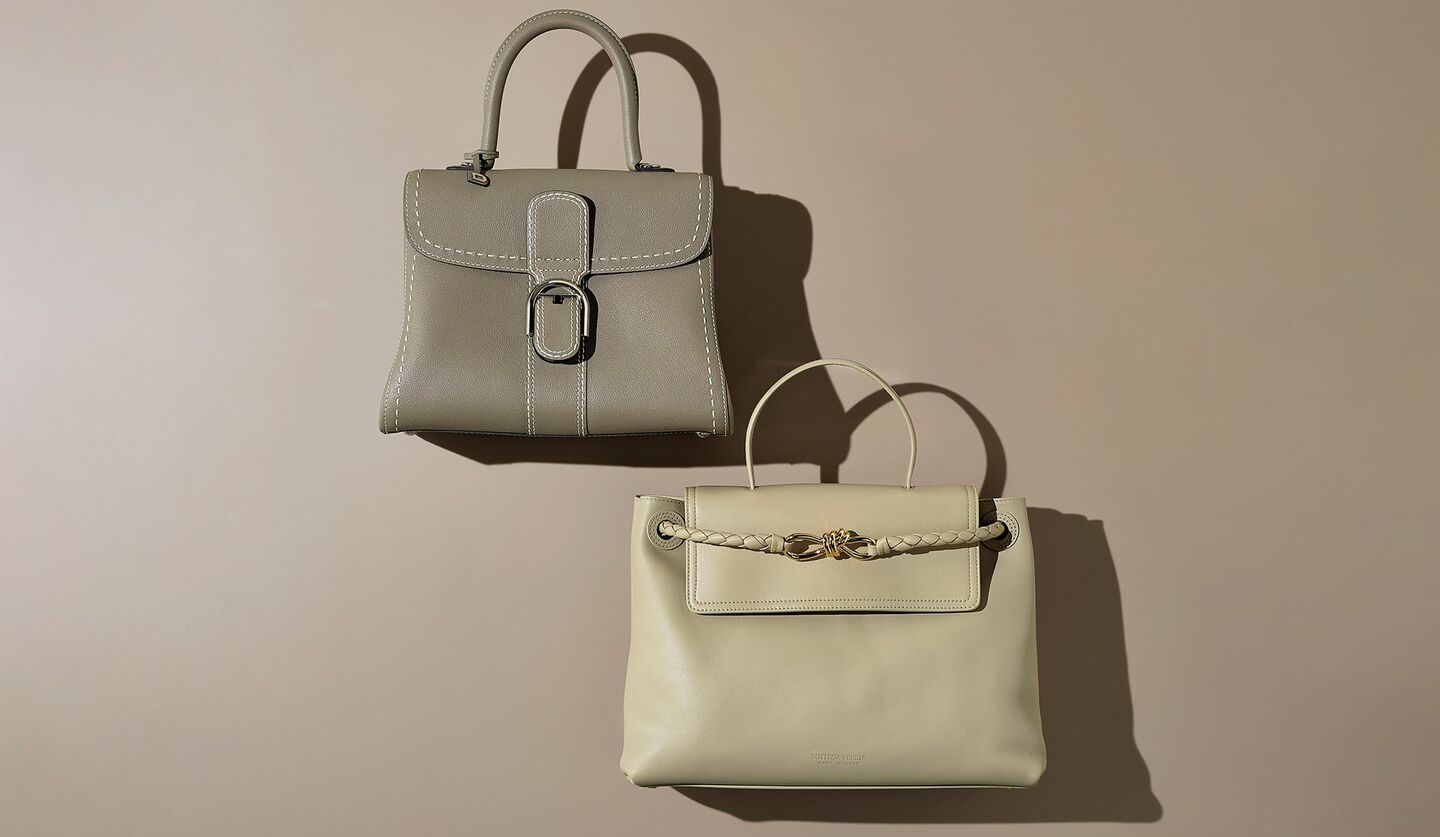 デルヴォーのバッグ『ブリヨン』とボッテガ・ヴェネタのバッグ『チャオ チャオ』