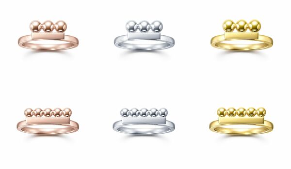 TASAKIのアイコンシリーズにオールメタルモデルが登場！ 重ね着けによって印象が自在に変化するミニマルなデザイン