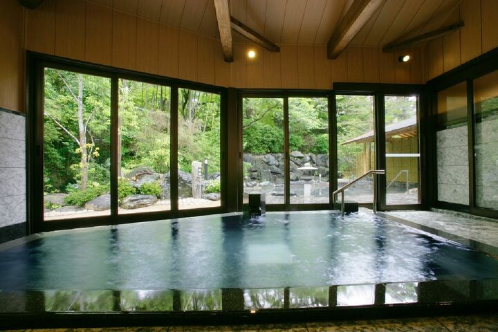 五浦観光ホテル本館の大浴場内湯