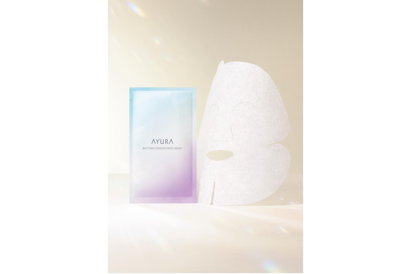 リズムコンセントレートマスク 23mL×6枚入 ¥6,000 、23mL×1枚入 ¥1,200(通販限定)
