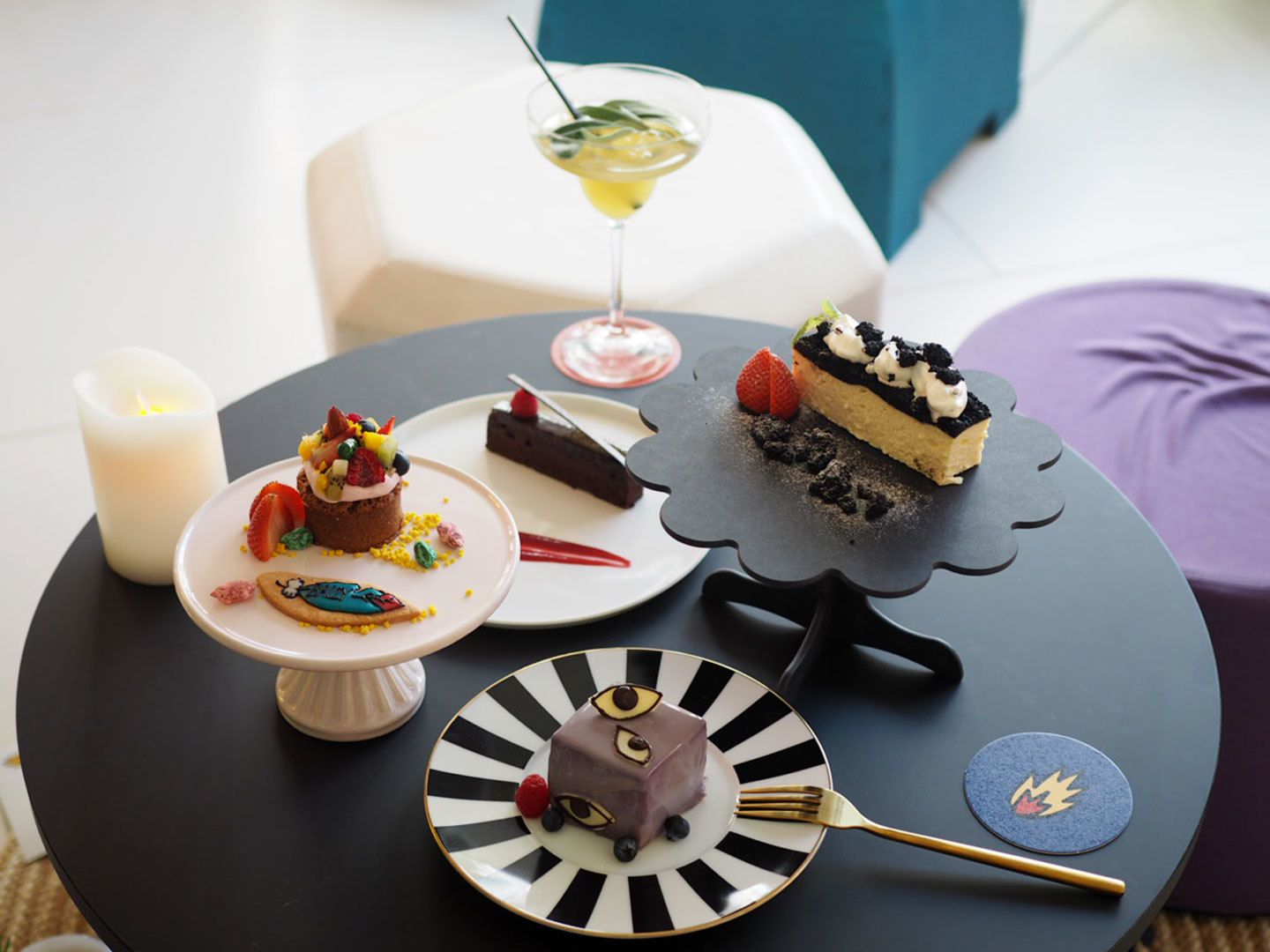 ワクワク感のある「BALLY CAFE(バリーカフェ)」のスイーツたち