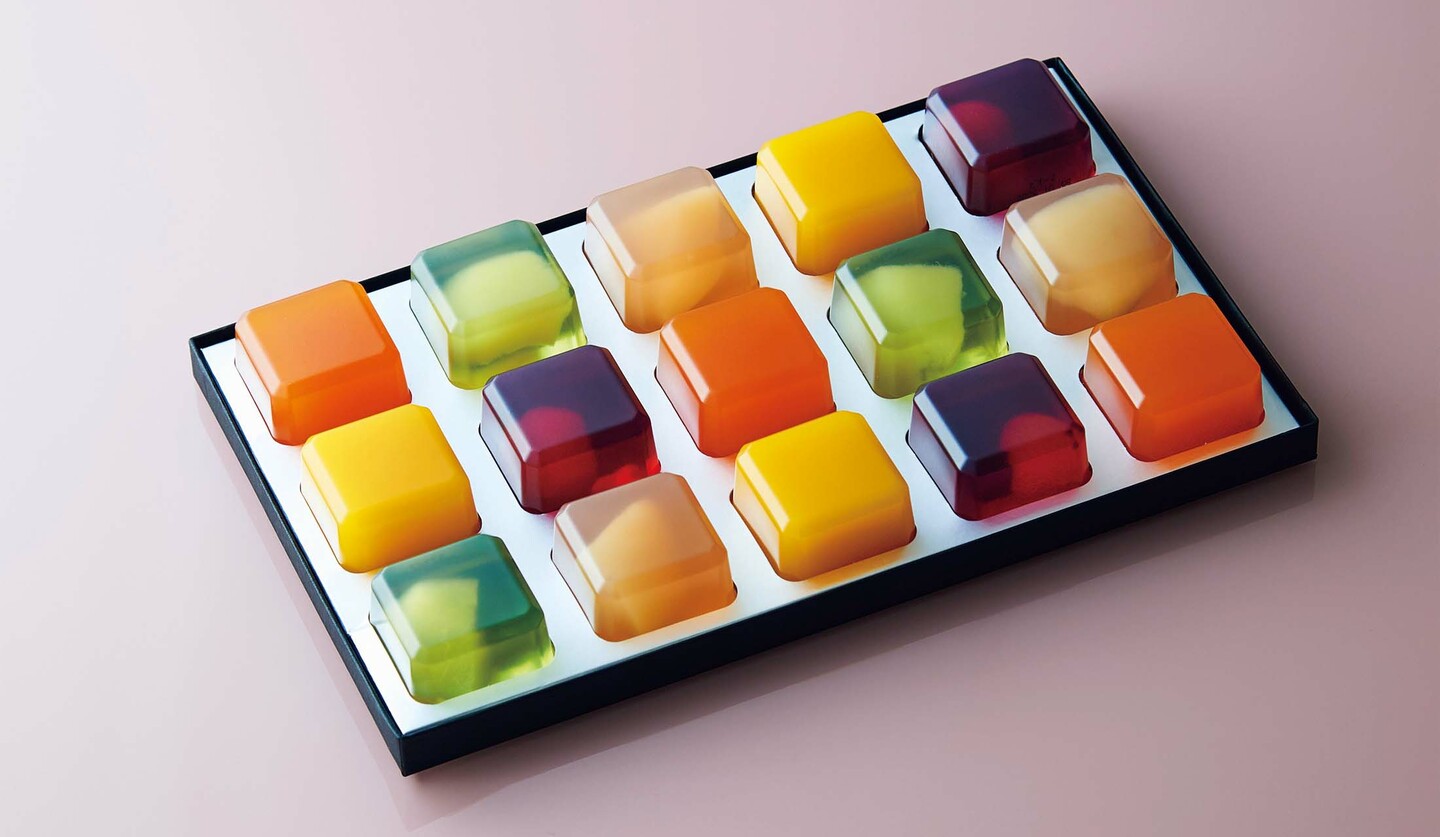 「パレスホテル大宮」の「パレスベーカリー」で販売されている『ジュエリーフルーツゼリー』の画像