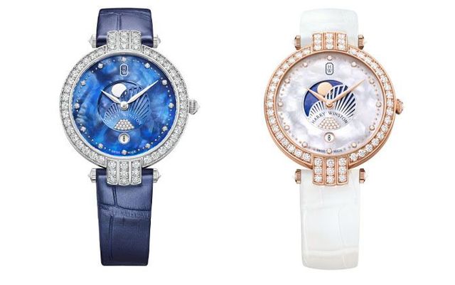 HARRYWINSTON♡プルミエール♡ブルー♡パープル♡クロコ♡時計♡ベルト♡ HARRYWINSTON♡プルミエール♡ブルー♡パープル♡クロコ♡時計♡ベルト