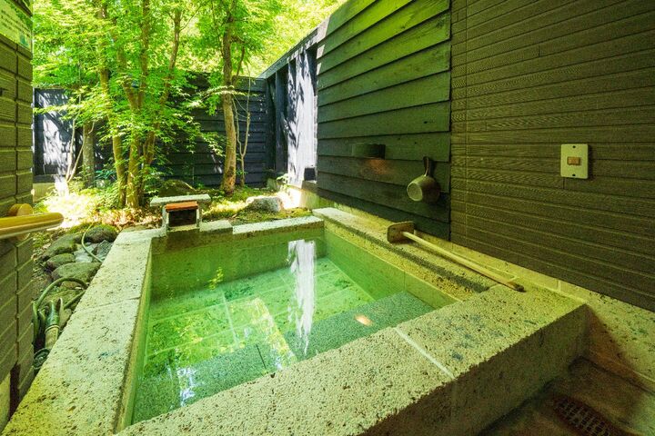 客室露天風呂