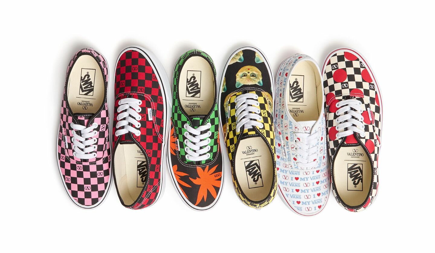 ヴァレンティノ ガラヴァーニとVansがコラボレーションしたスニーカー