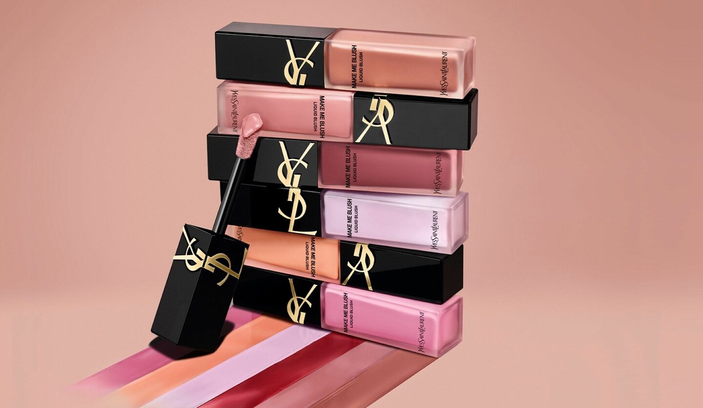 イヴ・サンローランから新たに発売されるリキッドチーク「YSL メイクミーブラッシュ リキッド」