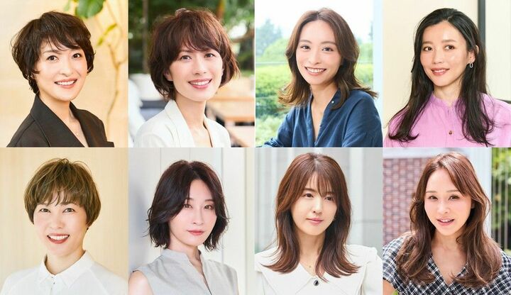 面長さんに似合う髪型