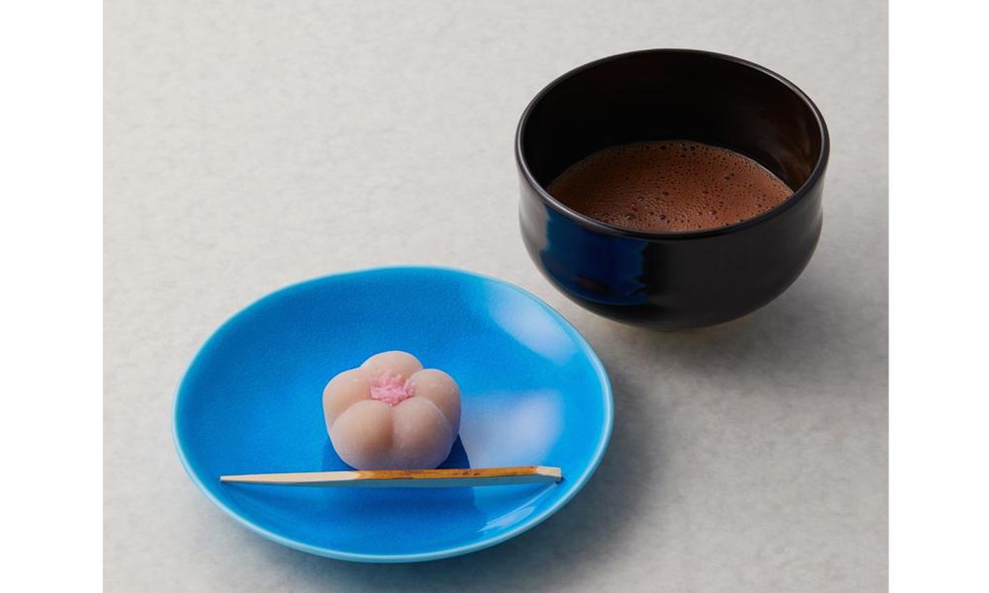チョコ入りの生菓子