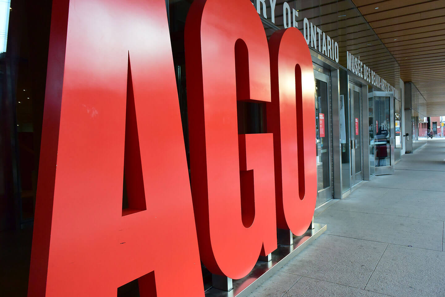 「AGO」と親しみをこめて呼ばれている、カナダ屈指の規模を誇るオンタリオ美術館