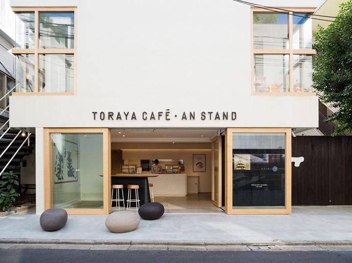 2017年にオープンした、TORAYA CAFÉ ・AN STAND旗艦店の北青山店