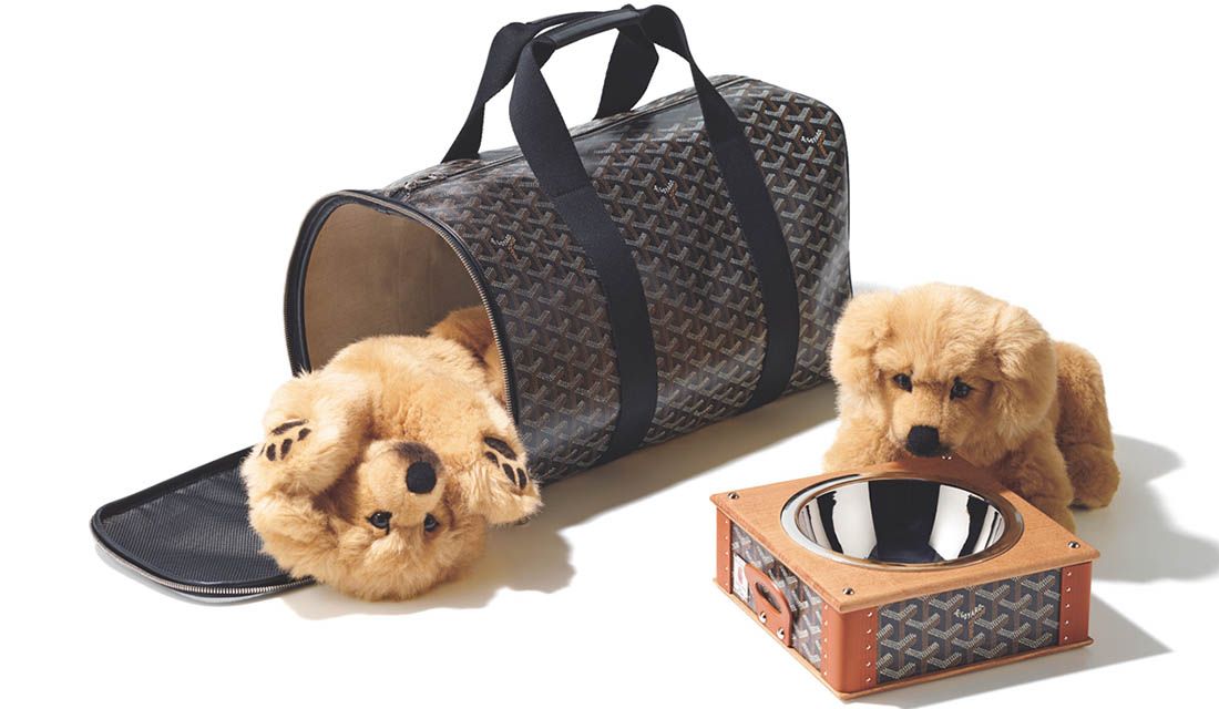 【5】ゴヤールの「愛犬用キャリーバッグ」