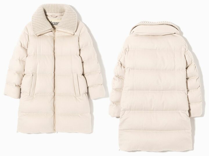 「ヘルノ」のダウンコート