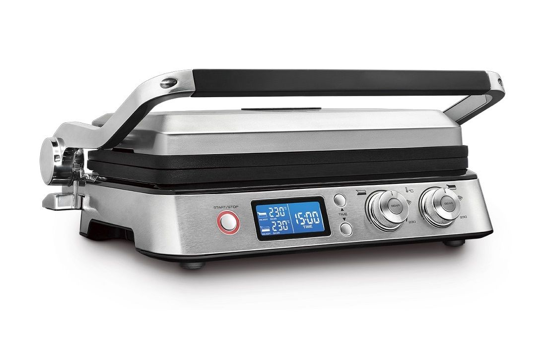 製品名:デロンギ マルチグリル BBQ & コンタクトグリルプレート(型番:CGH1011DJ)カラー:シルバー 市場想定価格:¥39,880 2018年10月26日(金)発売