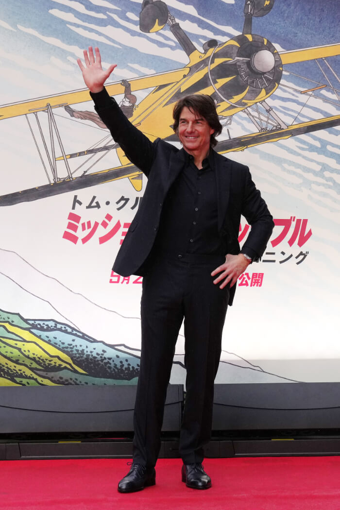 2025年5月6日、東京都庁で行われた『ミッション：インポッシブル／ファイナル・レコニング』ジャパンプレミア。