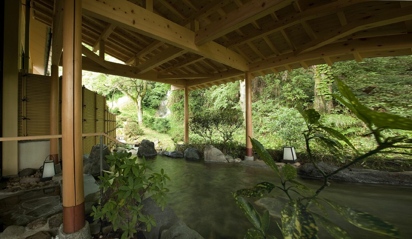 「川端の湯宿 滝亭」の大浴場・露天風呂のイメージ