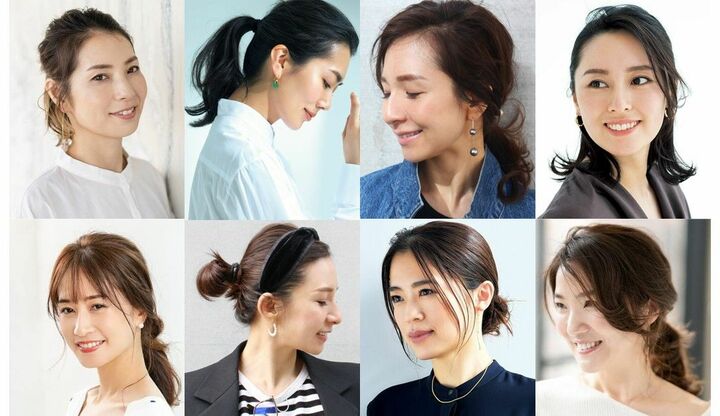 大人のヘアアレンジ簡単