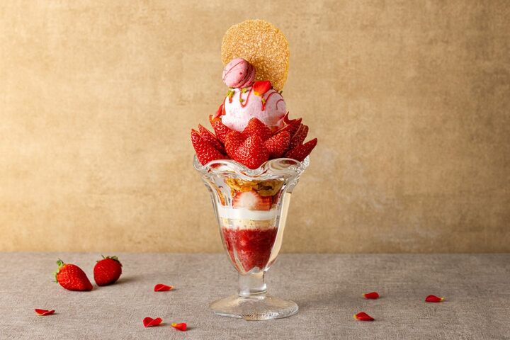 横浜_1,ホテル_7,スイーツ_5,パフェ_7,いちご_1