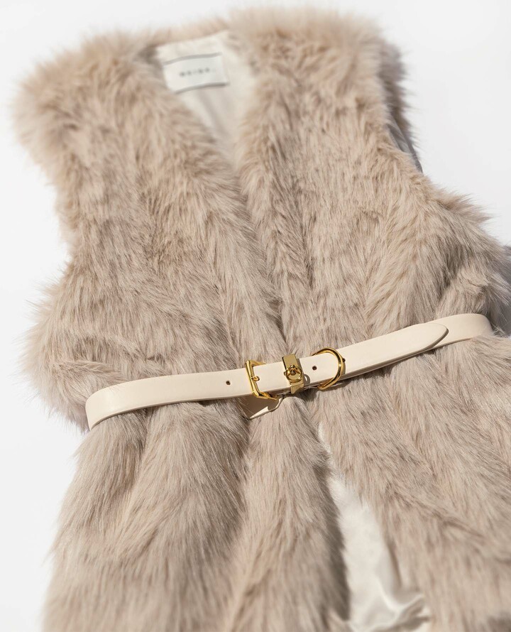 デアンシェのベルトとベイジ,のジレ