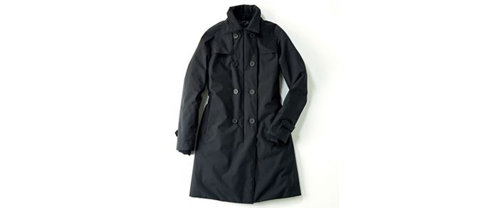 ヘルノ 「ラミナー」トレンチコート¥160,000(税抜)