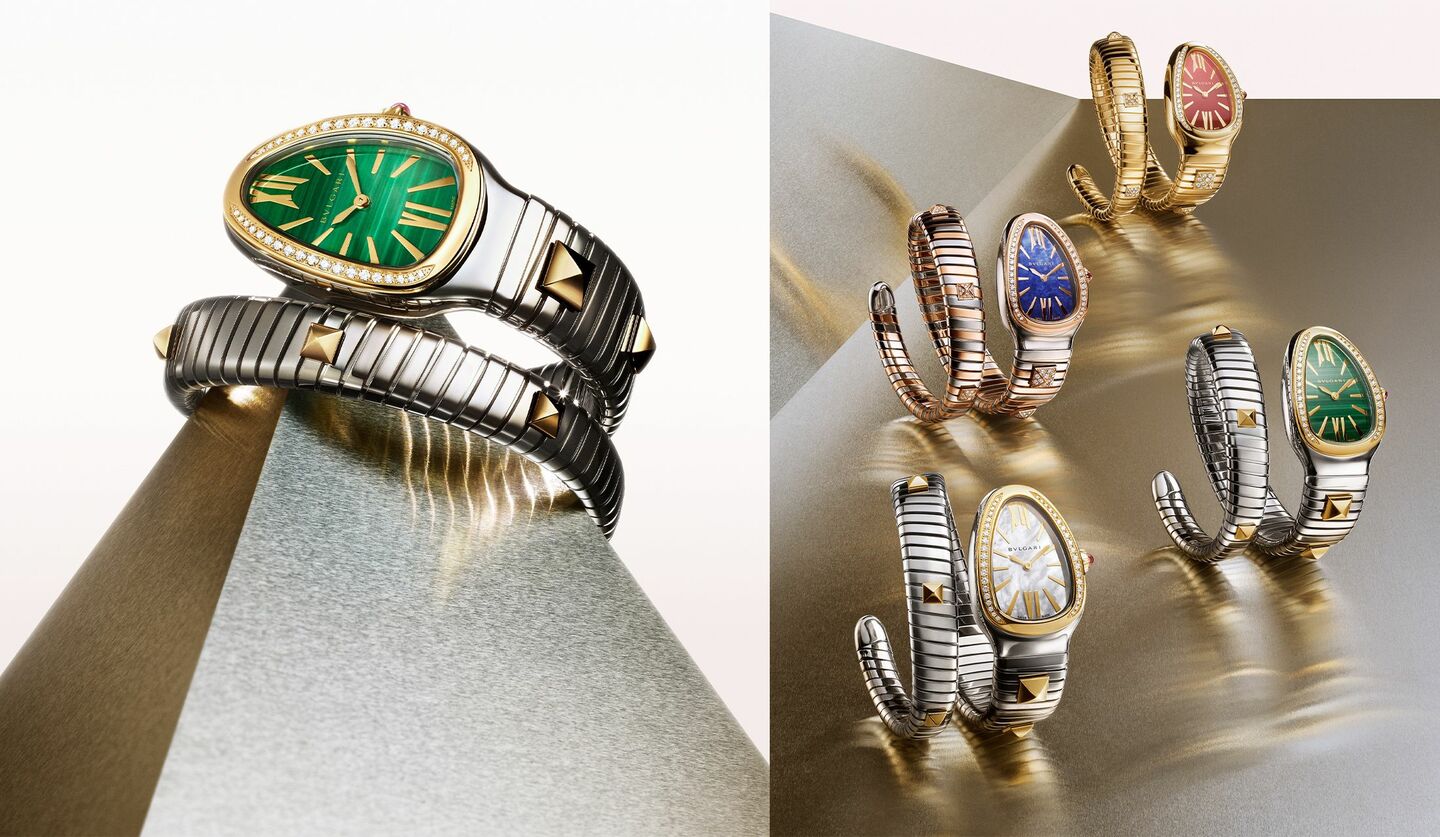 ブルガリの新作ウォッチ『セルペンティ トゥボガス スタッズ カプセル』