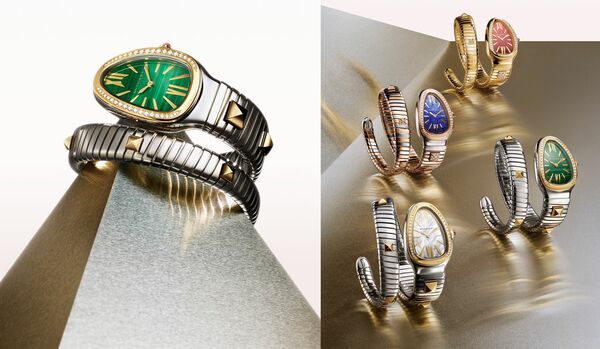 【ブルガリ】エッジィなスタッズ使いで新たな雰囲気を纏った『セルペンティ トゥボガス スタッズ カプセル』が誕生！