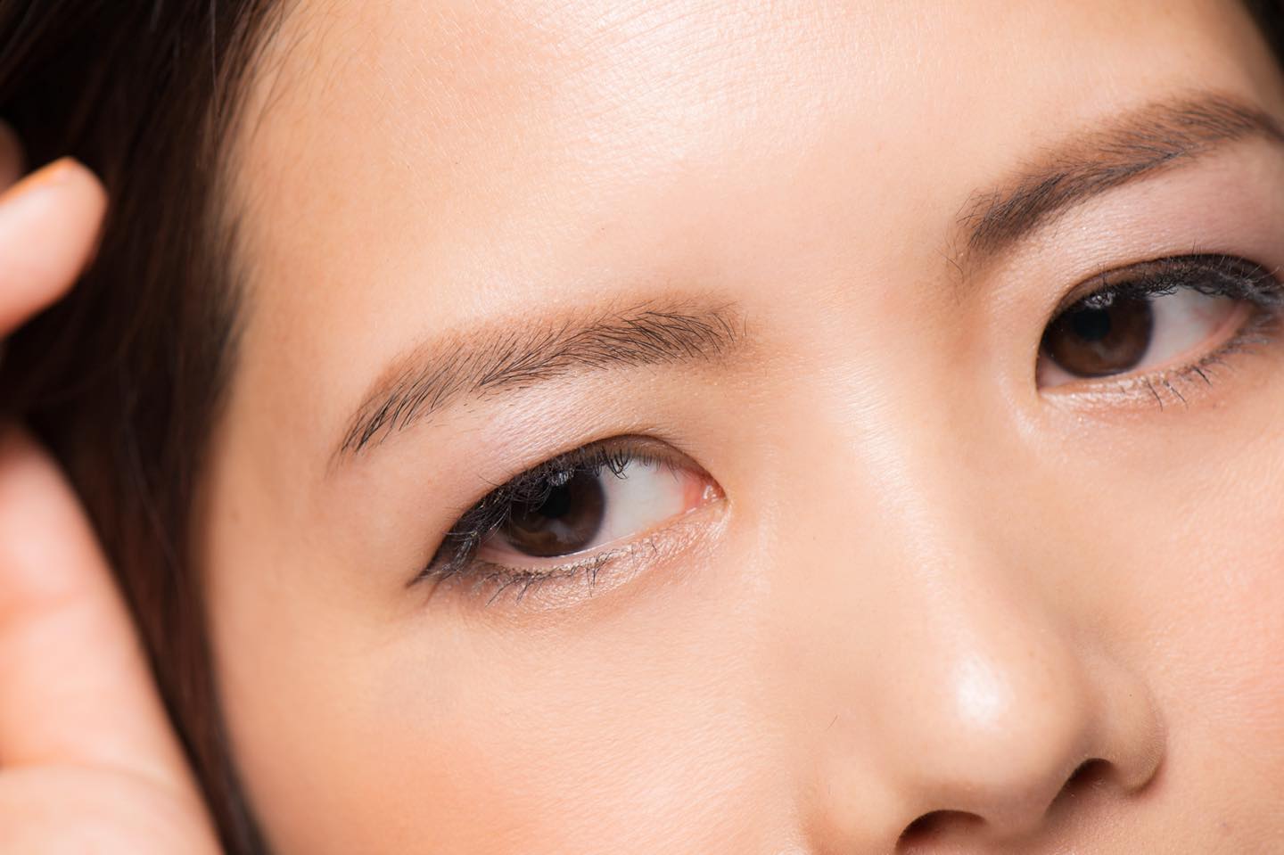 眉の長さも整い、眉の形も決まりやすく。