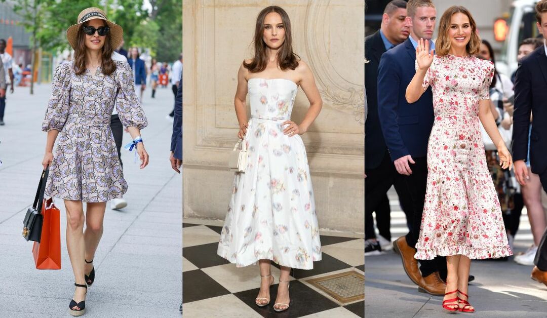 ASHLEY WILLIAMS 花柄ミニワンピース