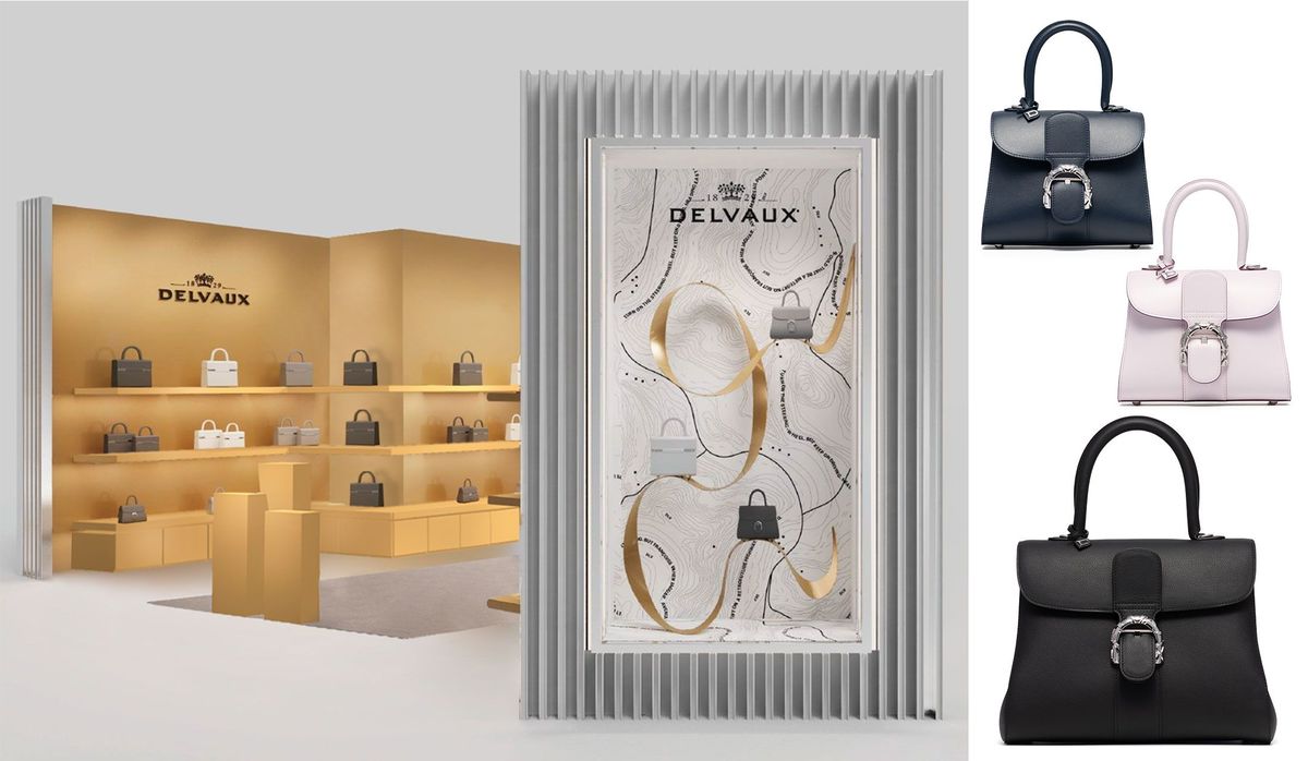 【DELVAUX】国内即発｜アイコン級レザーグッズ バッグ Cool Box handbag