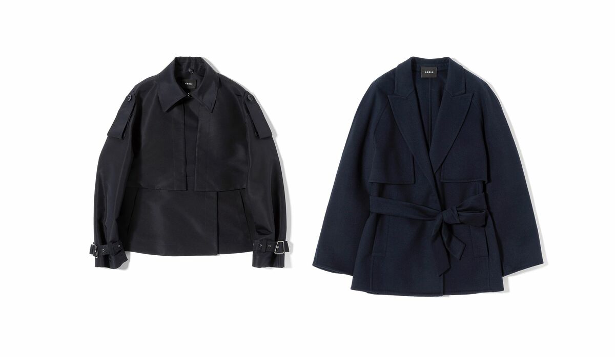 AKRIS*アクリス　カシミヤ100%　ショートコート　ジャケット　アウター スマートに装える「アクリス」の最新アウター｜3WAYで着用できる