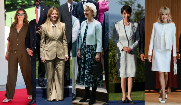 ブリジット・マクロン、ウルズラ・フォン・デア・ライエンetc…G7を彩った装い５選【トップセレブの最新スタイル】