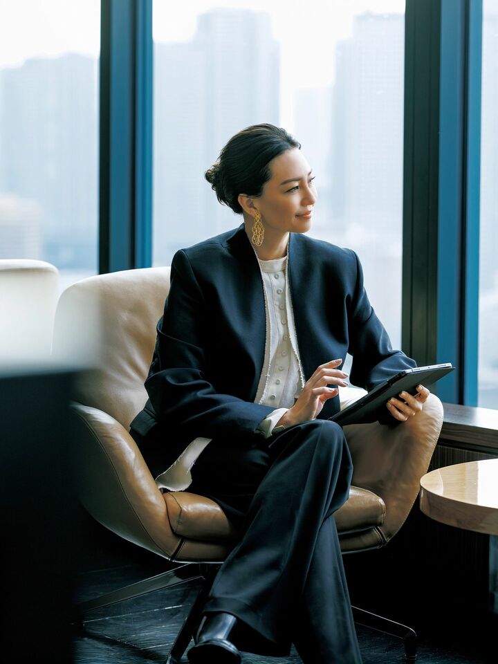 冬コーデ_3,ジャケット_1,ブラウス_1,パンツ_1