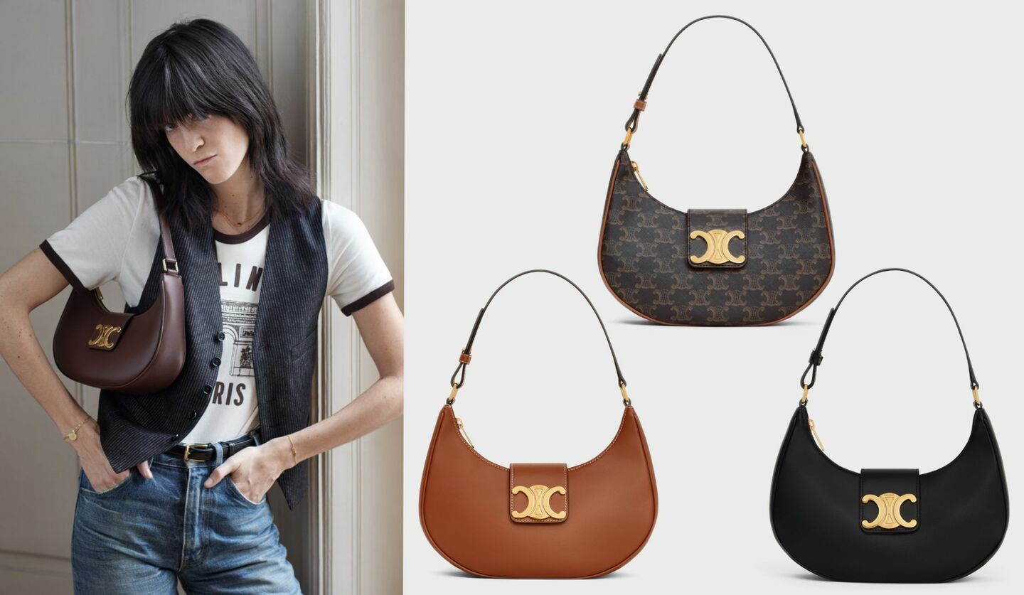 CELINE AVA トリオンフ ショルダーバッグバッグ