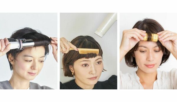 【大人向け６選】ボブの前髪アレンジ方法まとめ｜ひとワザで洗練さが見た目印象がぐっと上がる！