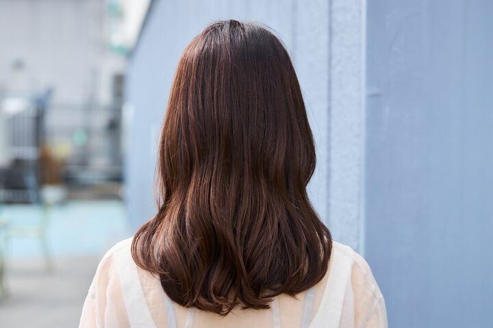 40代 髪型_3,ミディアムヘア_3
