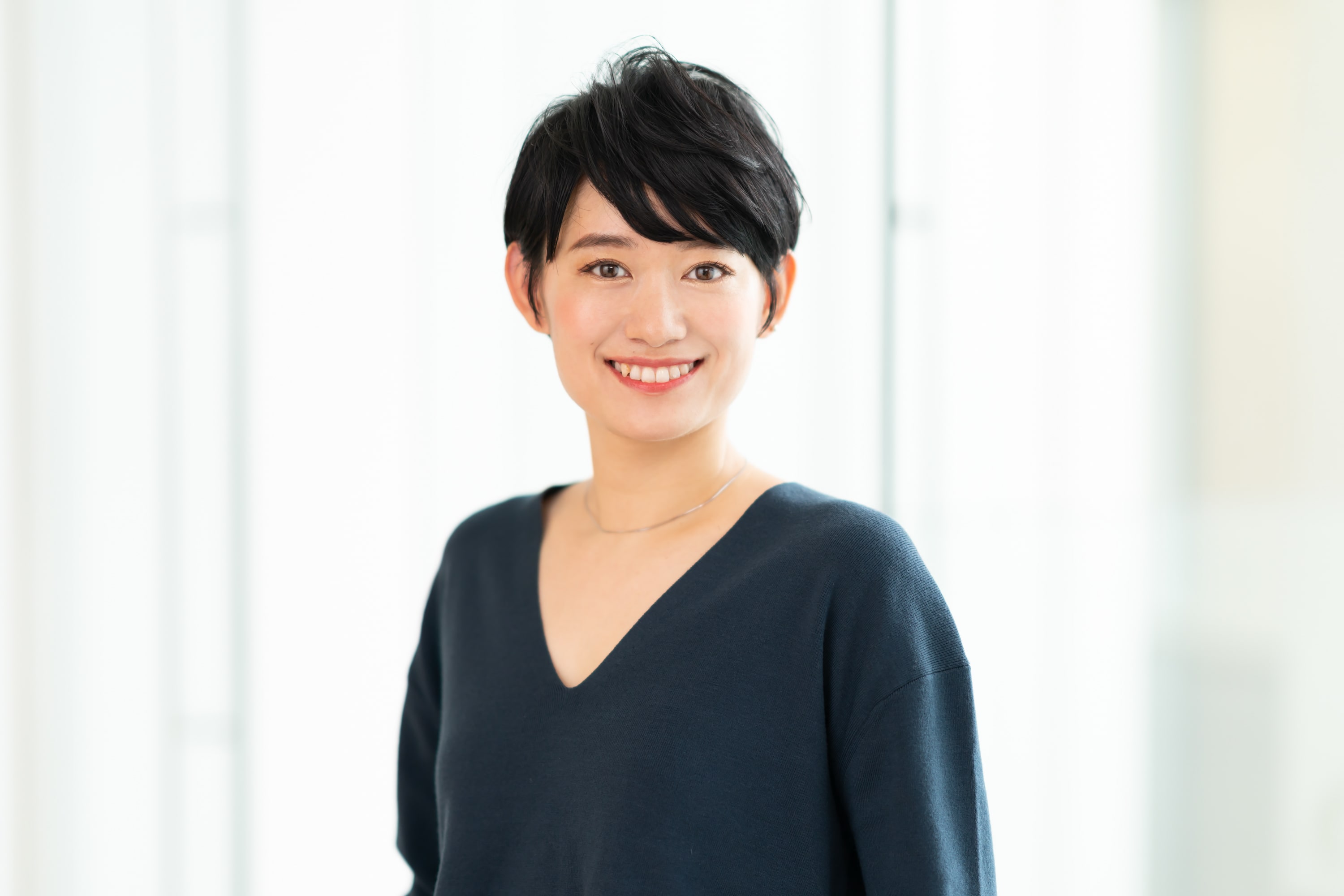 ■耳元もすっきりと出したコンパクトショート