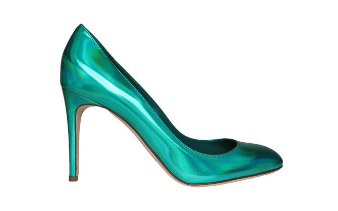 sergiorossi セルジオロッシ マダム ホログラム TURCHESE¥73,000(税抜)