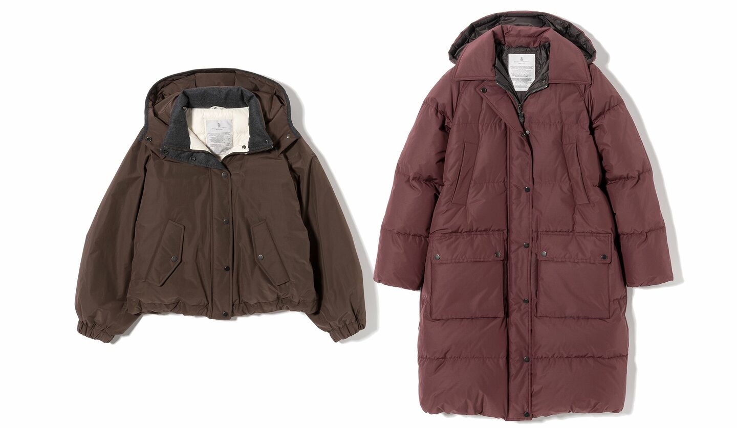 「ブルネロ クチネリ」のダウンウエア