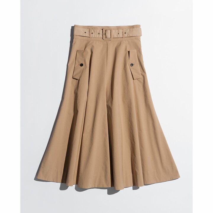 スカート［共布ベルト付き］￥46,000８（SANYO SHOKAI 〈EPOCA〉）