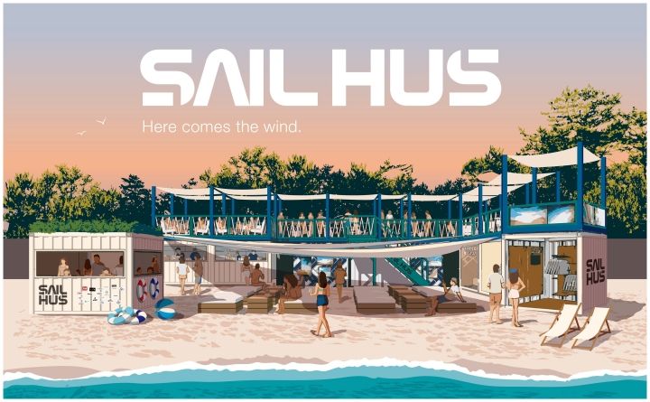 葉山・一色海岸で人気の海の家「SAIL HUS(セイル・ハウス)」