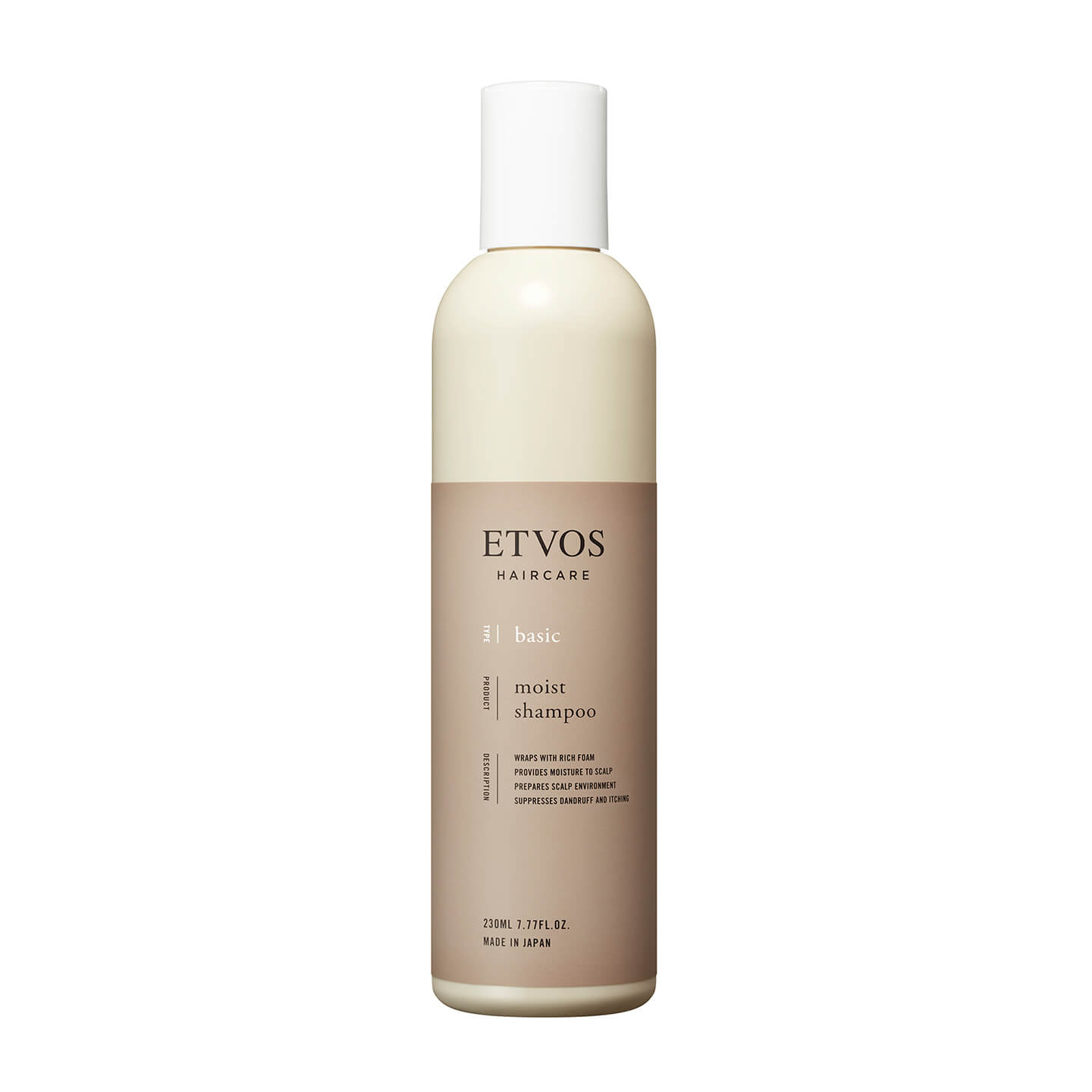 モイストシャンプー 230ml ¥2,800(エトヴォス)