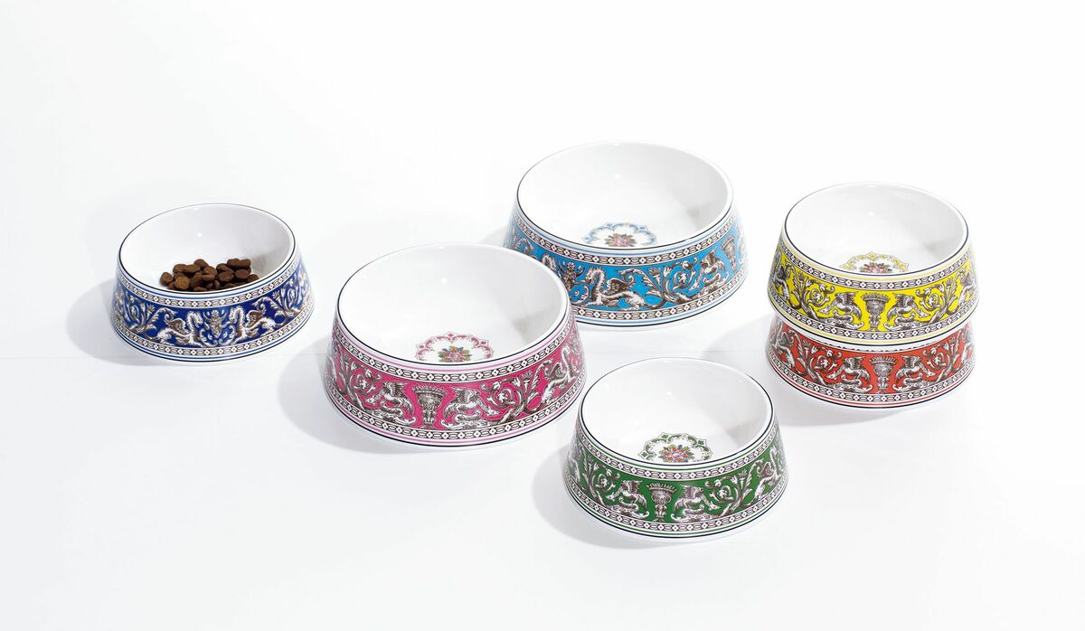 ウエッジウッド　フロレンティーン　ペットボウル　17cm 緑 フロレンティーン フューシャ ペットボウル 17cm|WEDGWOOD公式