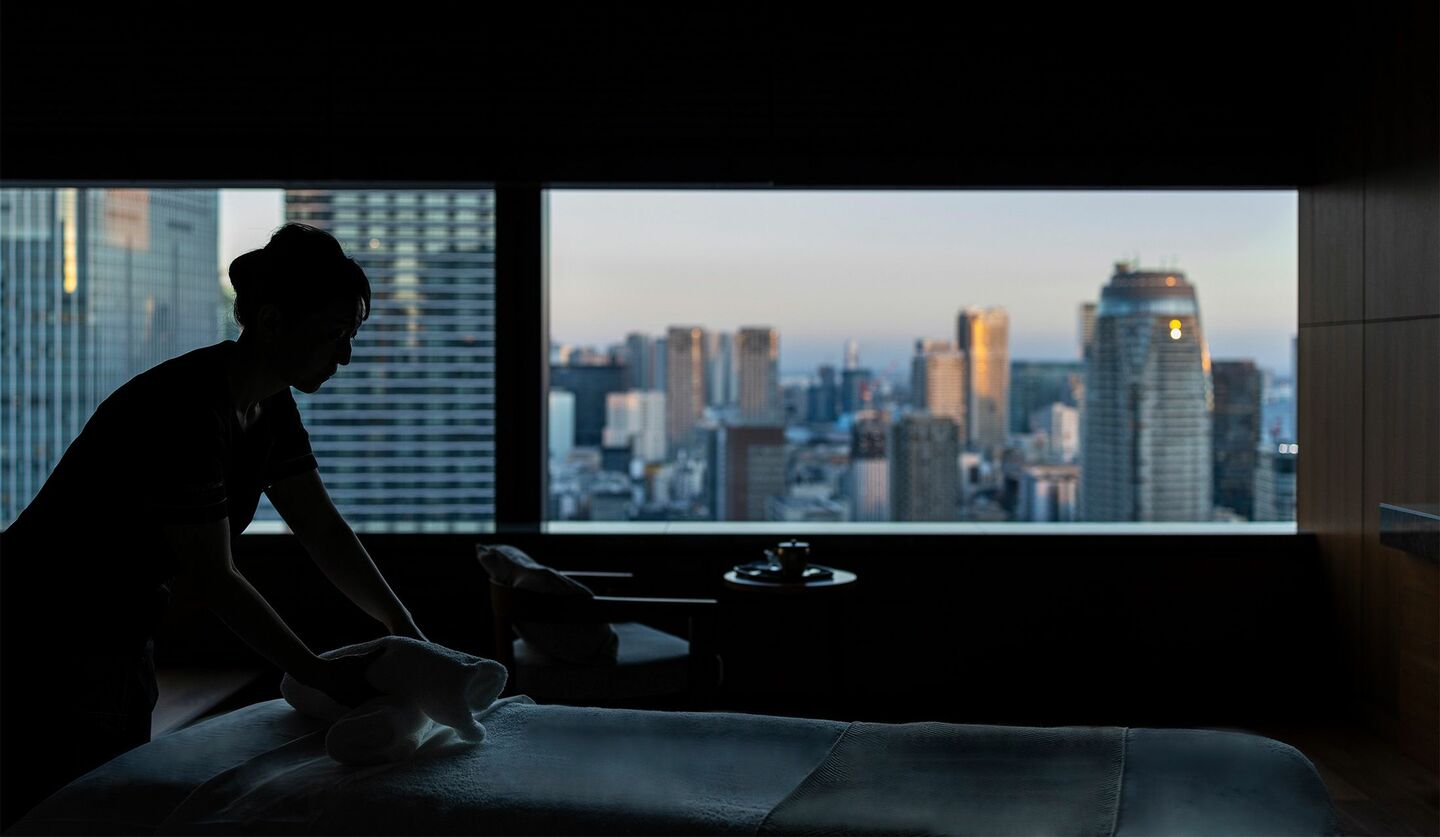 「オークラ東京」スパ