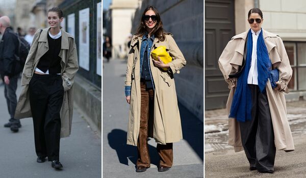 上質ベーシックの主役! トレンチコート春スタイル3選【海外スナップ】