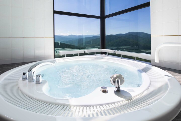 リゾナーレトマムのジェットバス