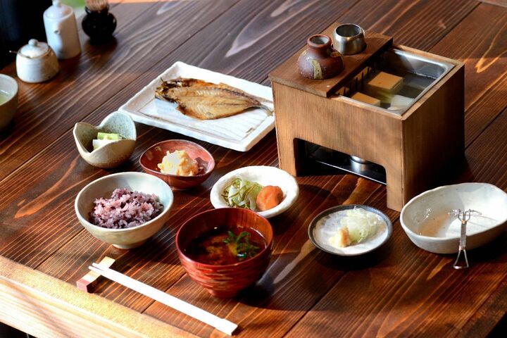 朝食一例
