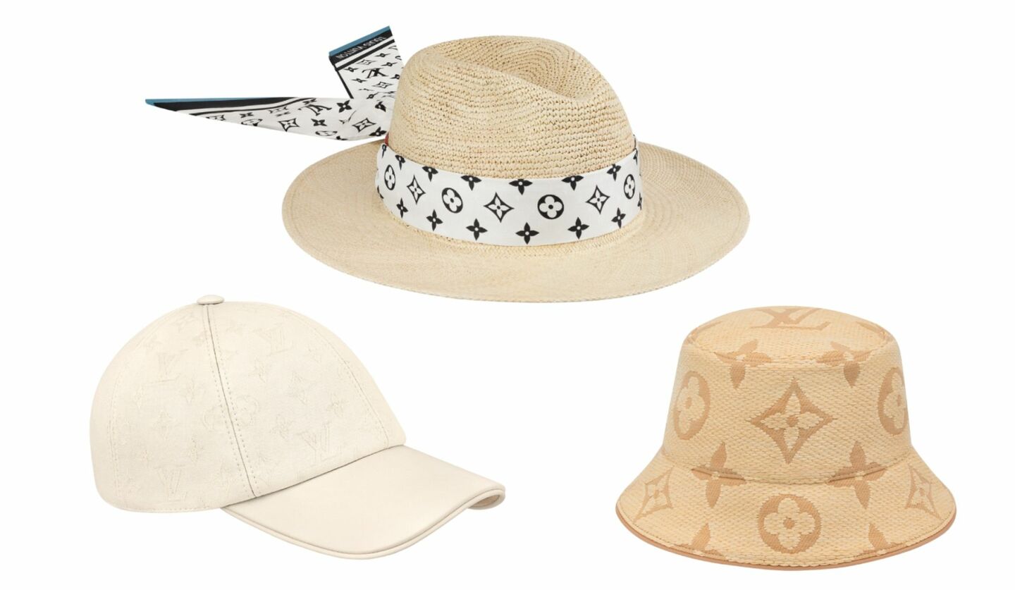 ルイ・ヴィトンの涼しげなムード溢れる帽子で夏の着こなしを洗練！今季