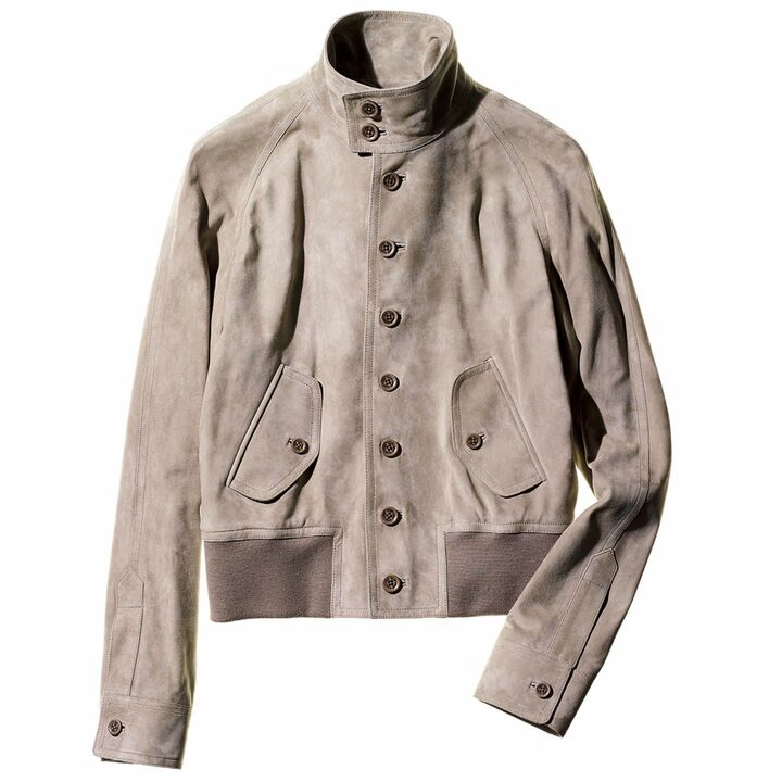 ブルゾン￥340,000（ラルフローレン〈ラルフ ローレン コレクション〉）　[Precious2018年11月号99ページ] 