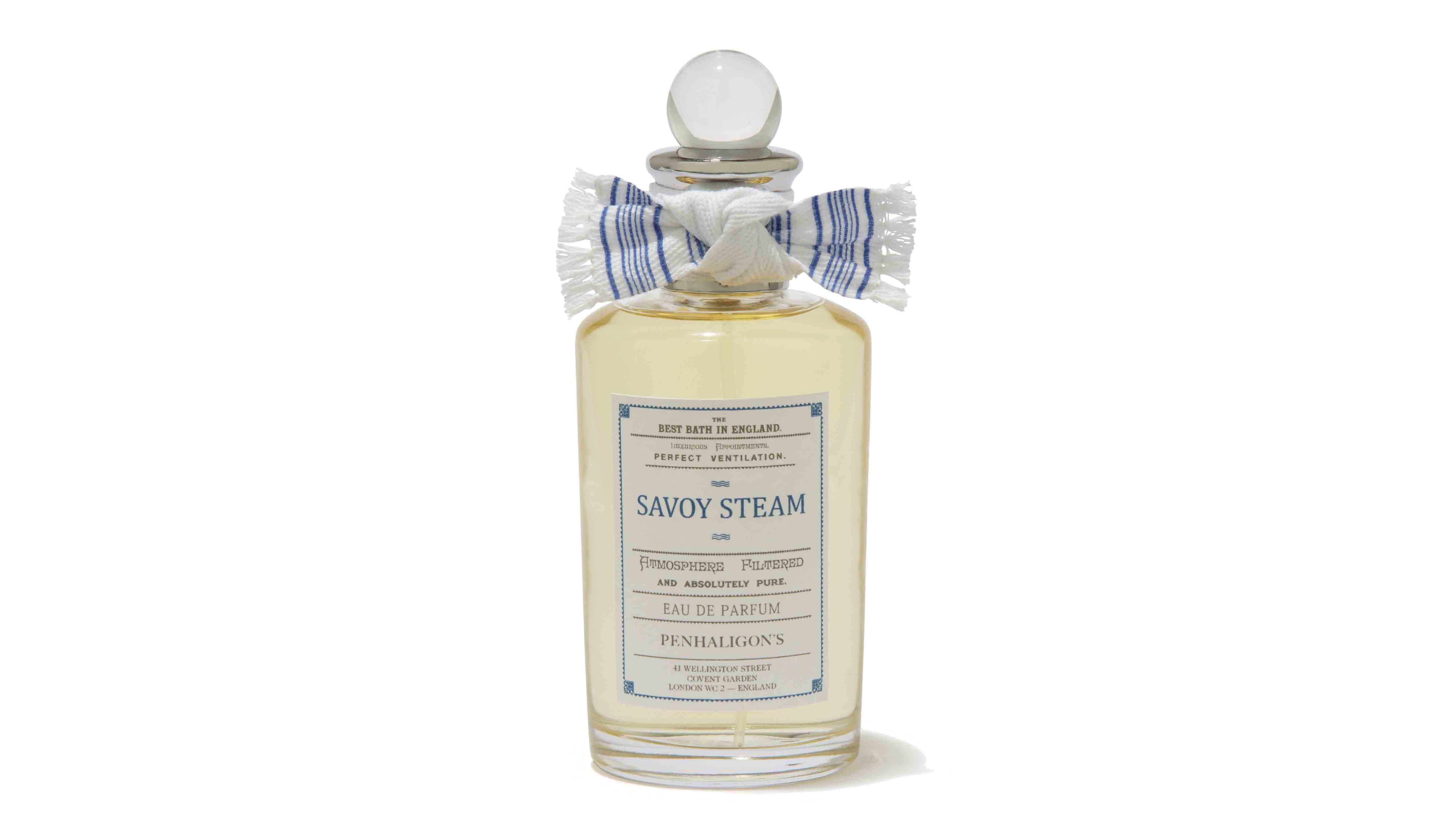 ペンハリガン『サボイ スチーム オードパルファム』●100ml ¥22,000(ブルーベル・ジャパン)