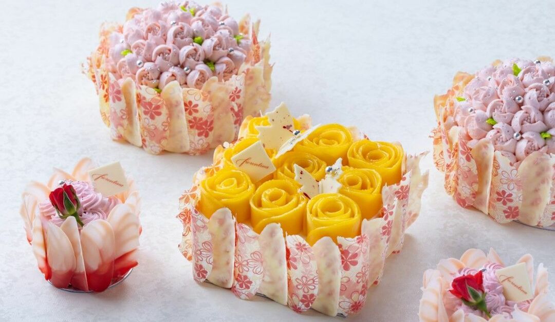 フラワーブーケのようなケーキも 高級ホテルの華やかな 母の日スイーツ ８選 Precious Jp プレシャス