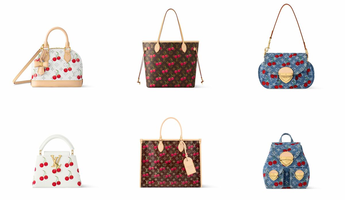 新品未使用　LV × TM バッグチェーン・チェリー　ルイヴィトン　村上隆 新品未使用 新作 ルイヴィトン 村上隆LV × TM バッグチェーン